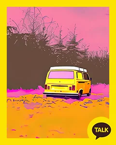 A Forest Of Pink Sunsets 카카오톡 테마 카톡테마 무료 다운로드