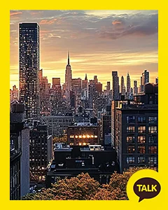 A View Of The City From The Window 카카오톡 테마 카톡테마 무료 다운로드