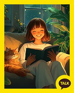 Living Room With Monstera Pots 카카오톡 테마 카톡테마 무료 다운로드